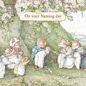 Naming Day Card - Brambly Hedge