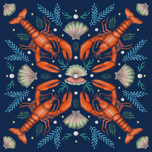 Catherine Rowe Card - Lobsters