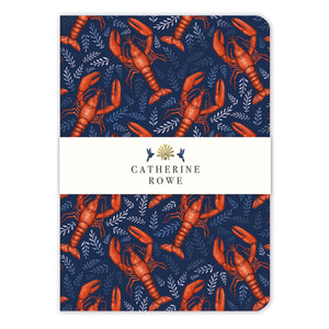 A5 Luxury Notebook - Catherine Rowe Lobster