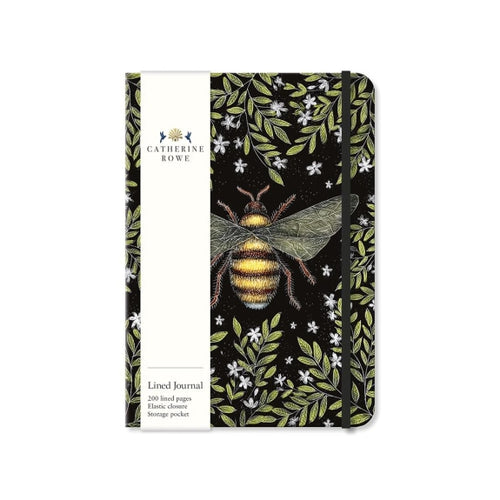 Lined Journal - Catherine Rowe Honey Bee