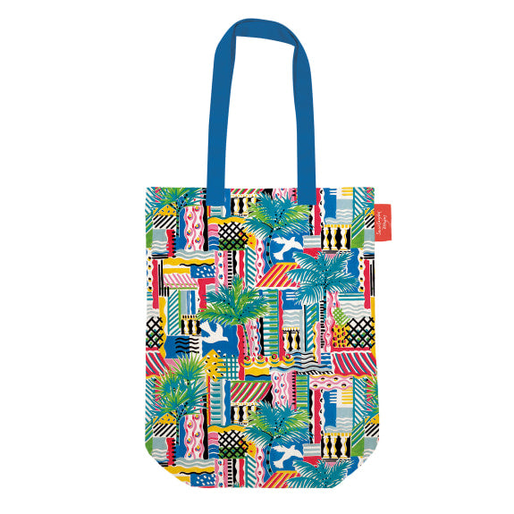 Organic Canvas Cotton Tote Bag - Sarah Campbell Cotes D'Azur