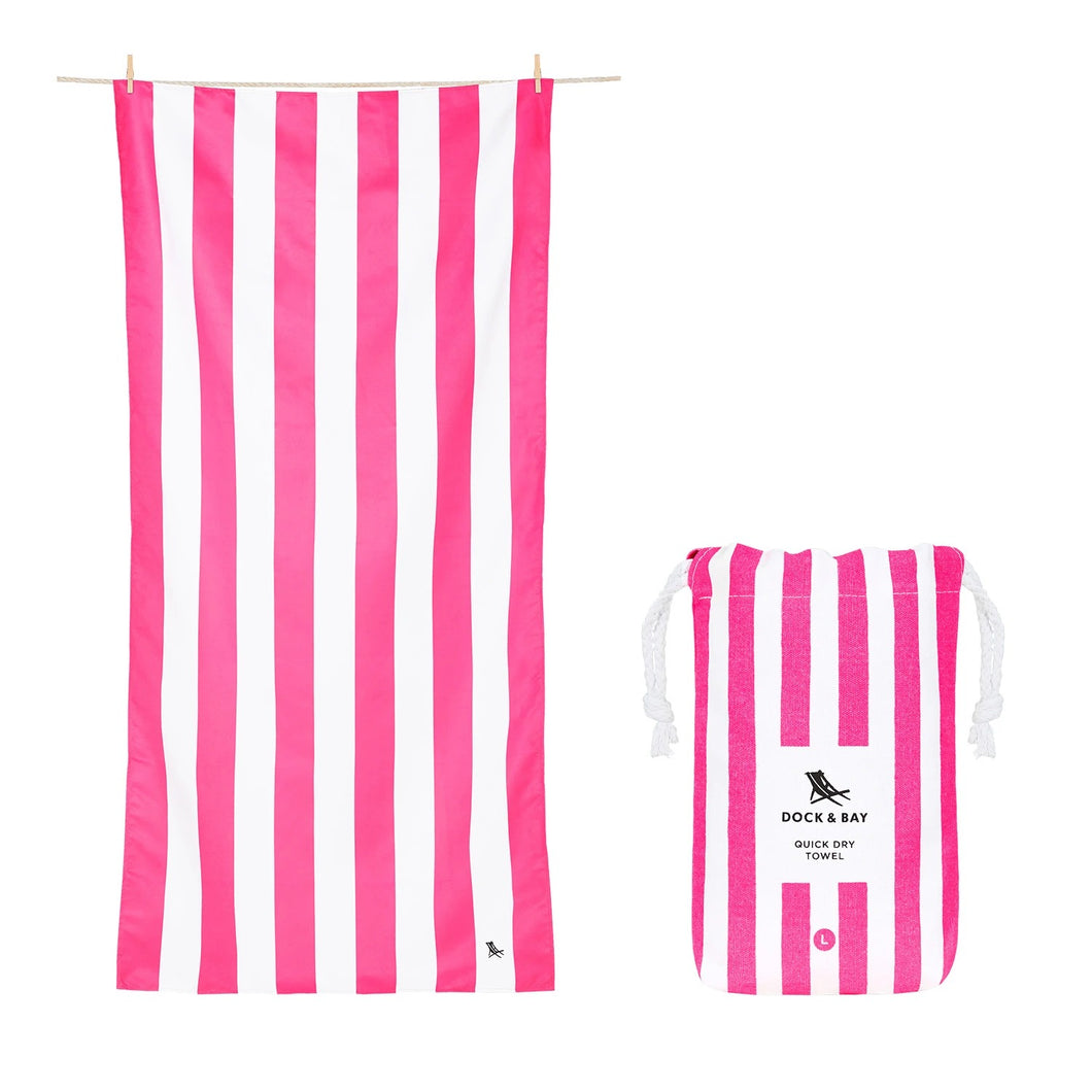 Dock & Bay Quick Dry Towel Phi Phi Pink