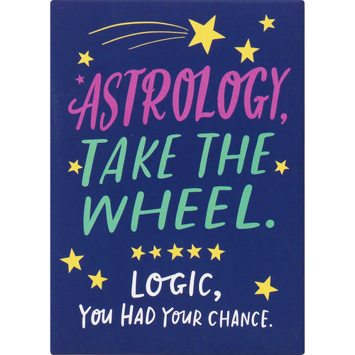 Astrology Take The Wheel Magnet