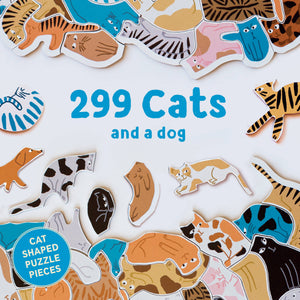 299 Cats and a Dog Puzzle