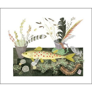 Angie Lewin Emilys Fish from Art Angels
