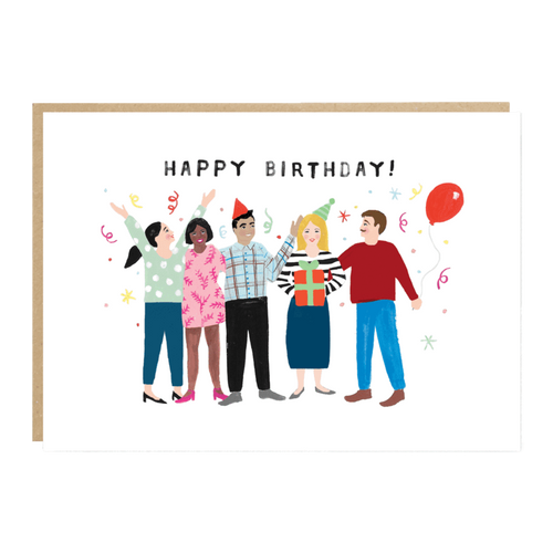 Happy Birthday Party Card