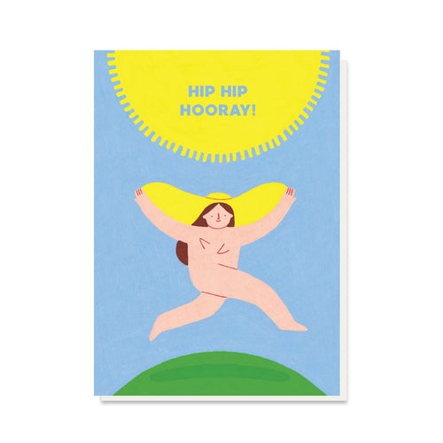 Hip Hip Hooray Super Sun Hat Card