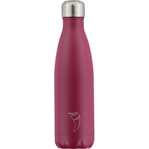 Chilly's Bottle Matte Pink 500ml from Chillys