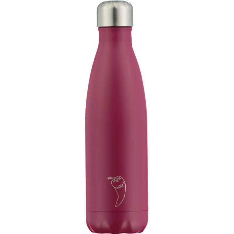 Chilly's Bottle Matte Pink 500ml from Chillys