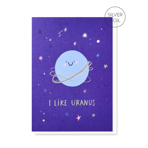I Like Uranus Card