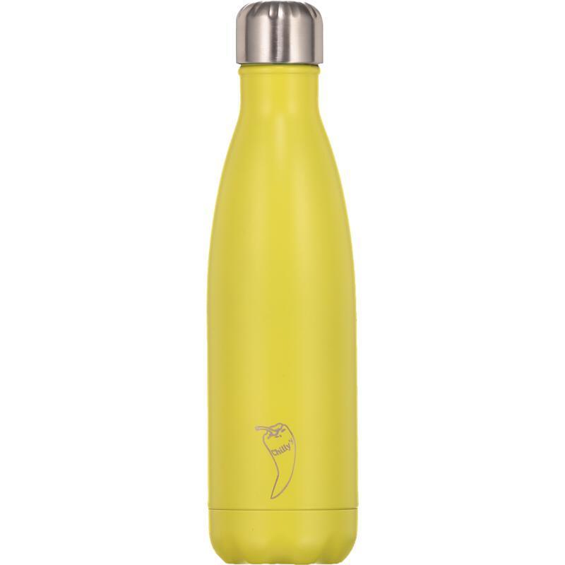 Chilly's Bottle Neon Yellow 500ml from Chillys