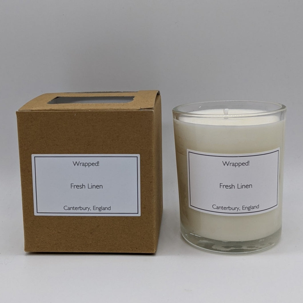 Fresh Linen 20cl Vegetable Wax Candle