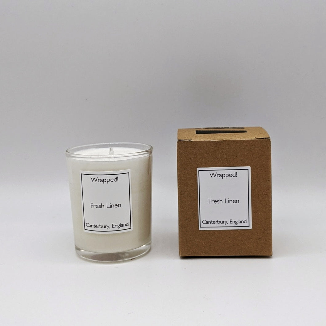 Fresh Linen 9cl Vegetable Wax Candle