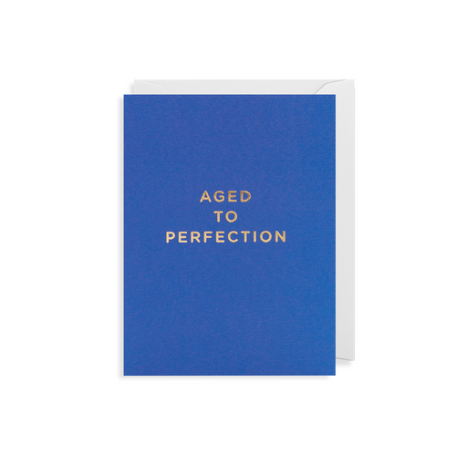 Aged to Perfection Mini Card