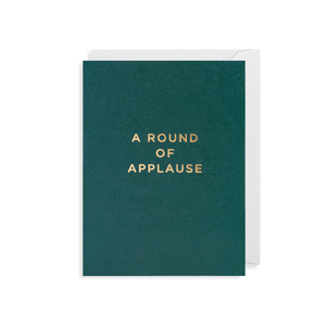 Round of Applause Mini Card