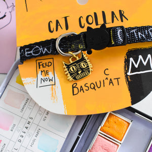 Basquicat Artist Cat Collar