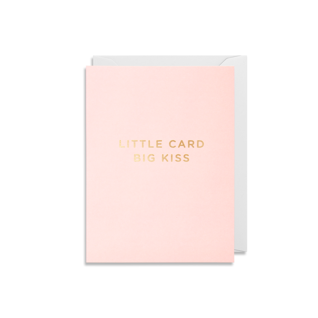 Big Kiss  Mini Card from Lagom