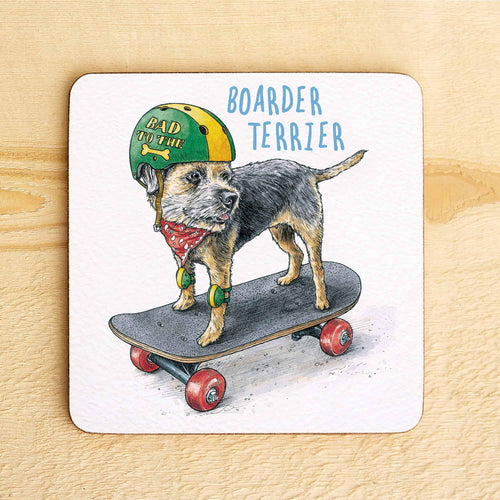 Boarder Terrier Coaster