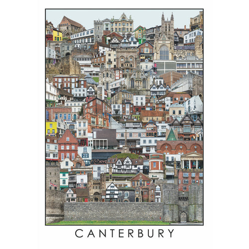 Canterbury Cityscape Print