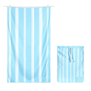 Dock & Bay Quick Dry Large Home Towel - Chamomile Blue