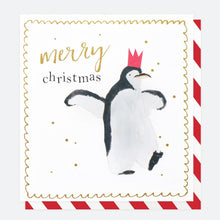 Caroline Gardner Painted Penguin Charity Christmas Card 8 Pack