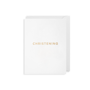 Christening Mini Card