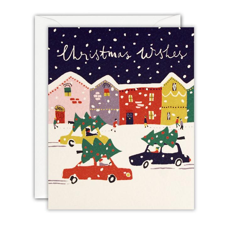 Christmas Cars Mini 5 Pack of Cards