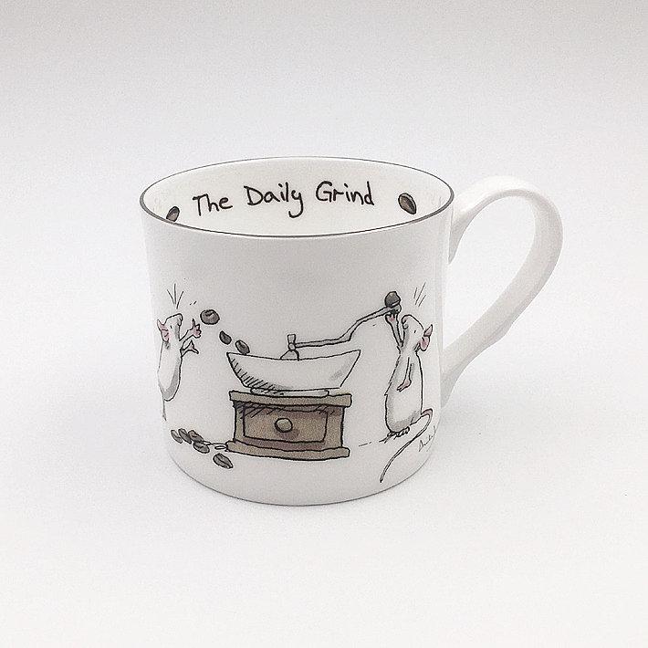 Daily Grind 200ml Mug from Two Bad Mice