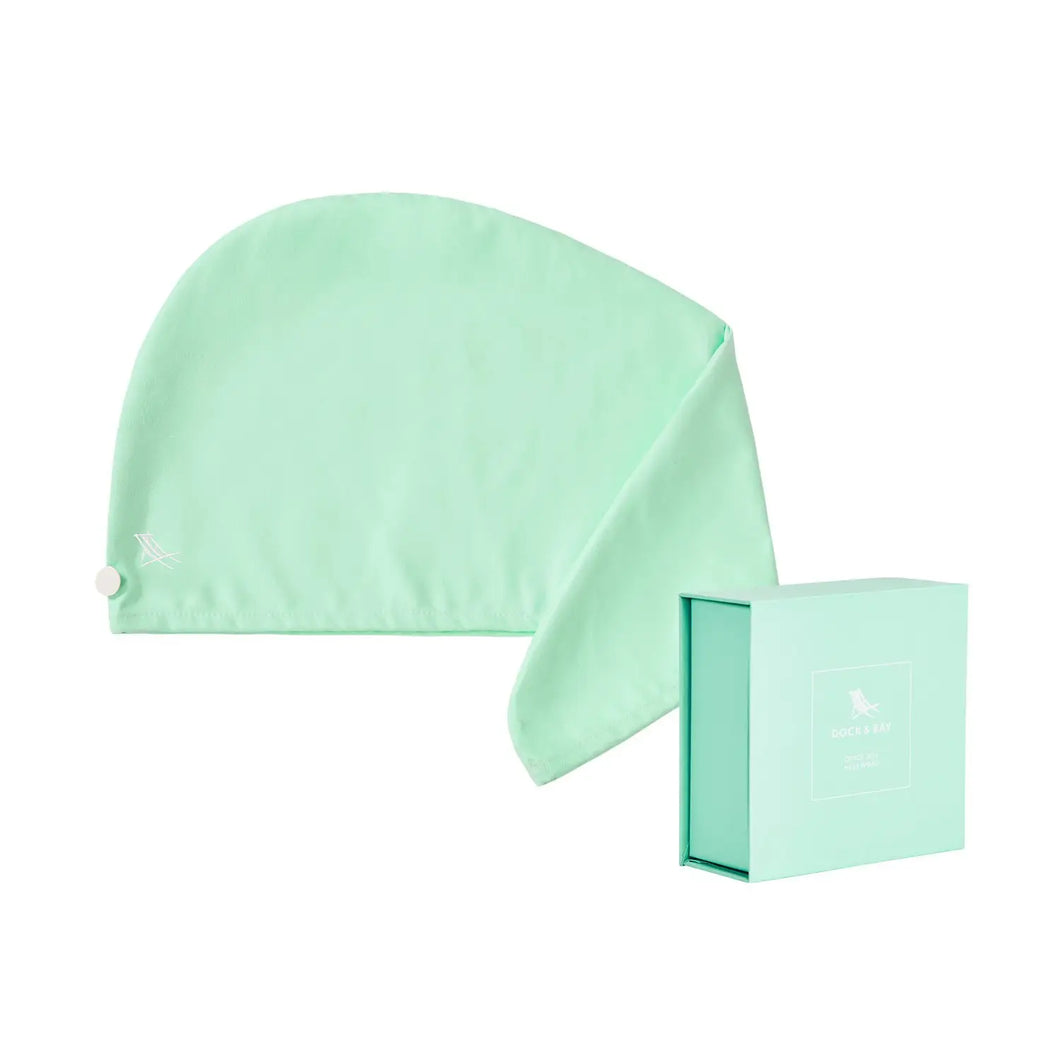 Dock & Bay Quick Dry Hair Wrap Daintree Green