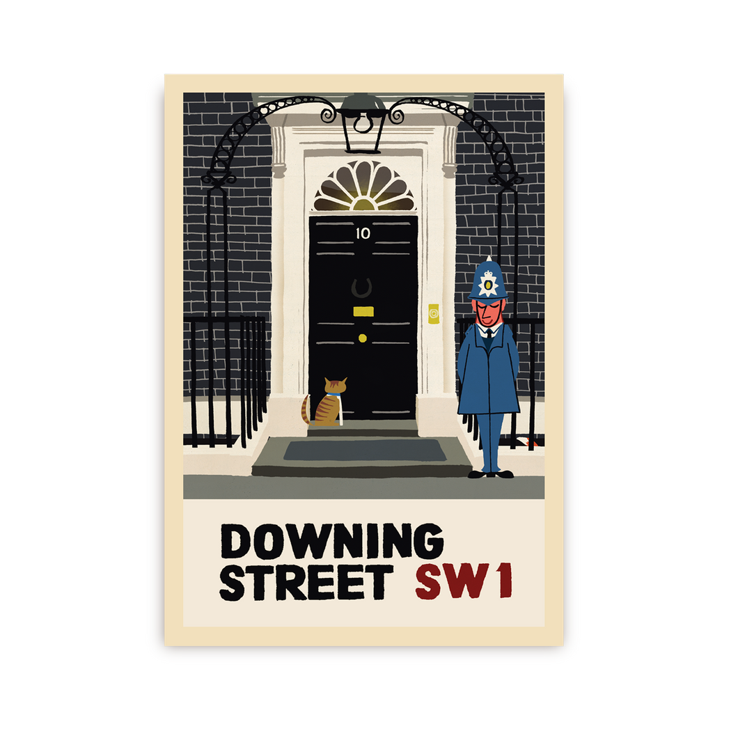 Downing Street Postcard