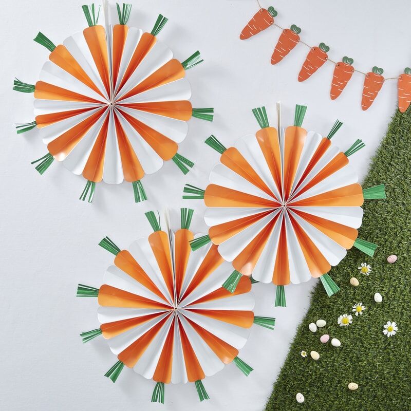 Carrot Fan Decorations