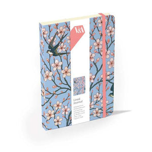 Almond Blossom Elasticated Journal from Museums & Galleries