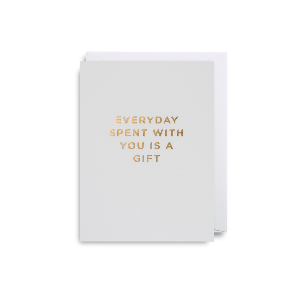 Every Day A Gift Mini Card from Lagom