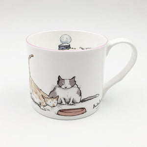 Fat Cats 300ml Mug from Two Bad Mice