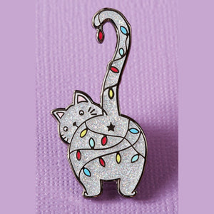 Festive Cat Pin