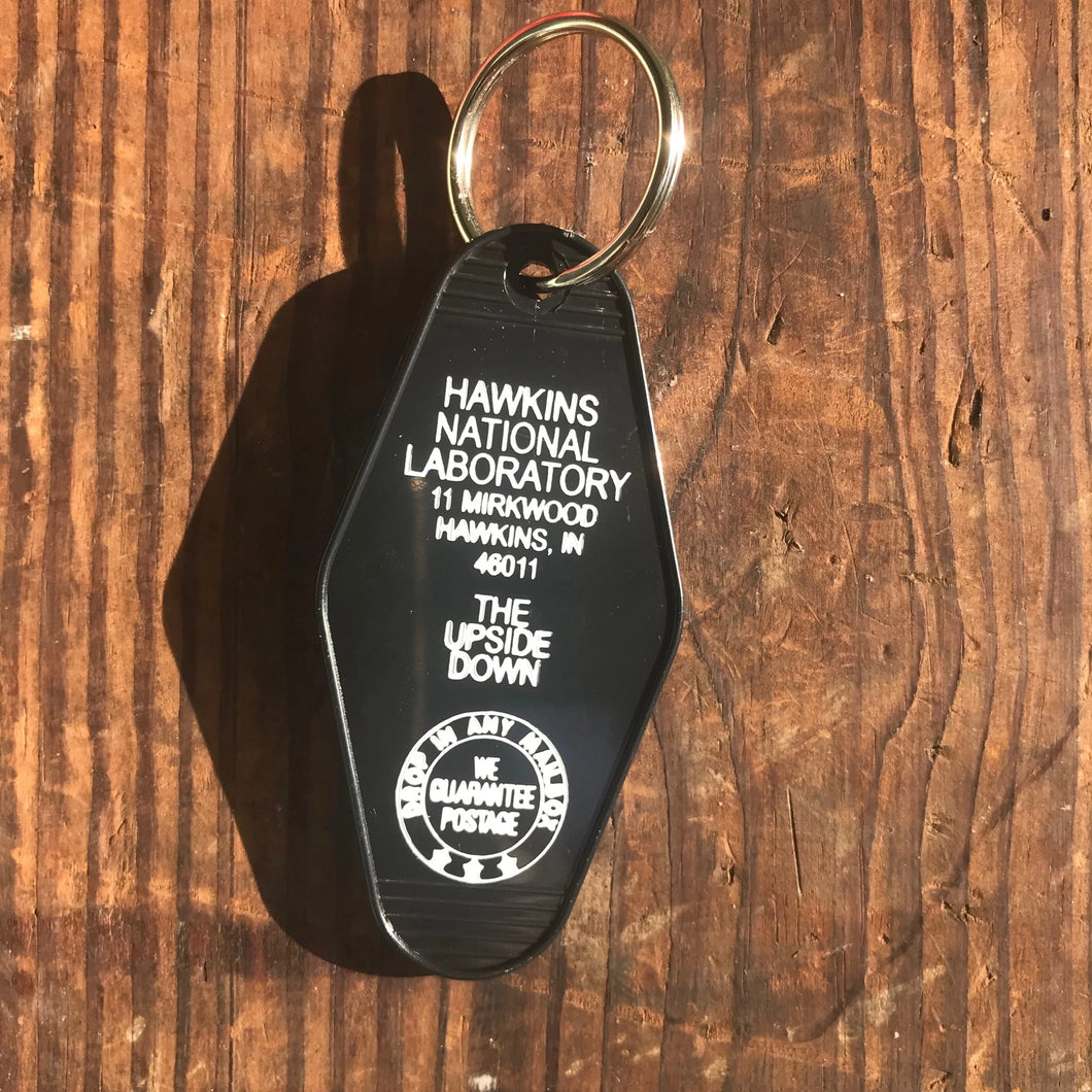 Stranger Things Hawkins Laboratory Motel Key Fob