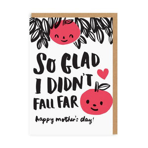Fall Far Mothers Day Card