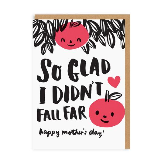 Fall Far Mothers Day Card