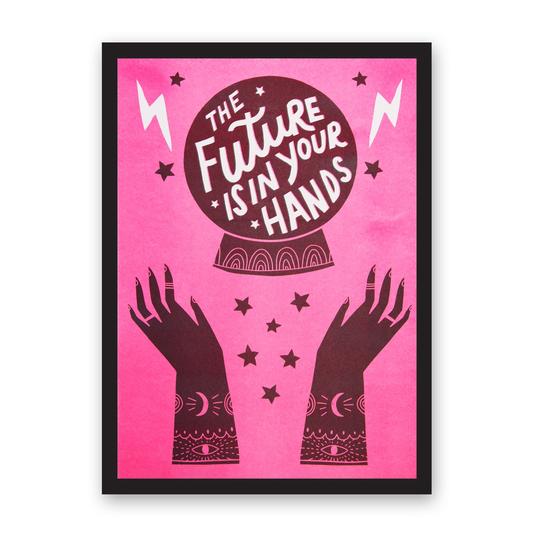 A3 Future in your Hands Print