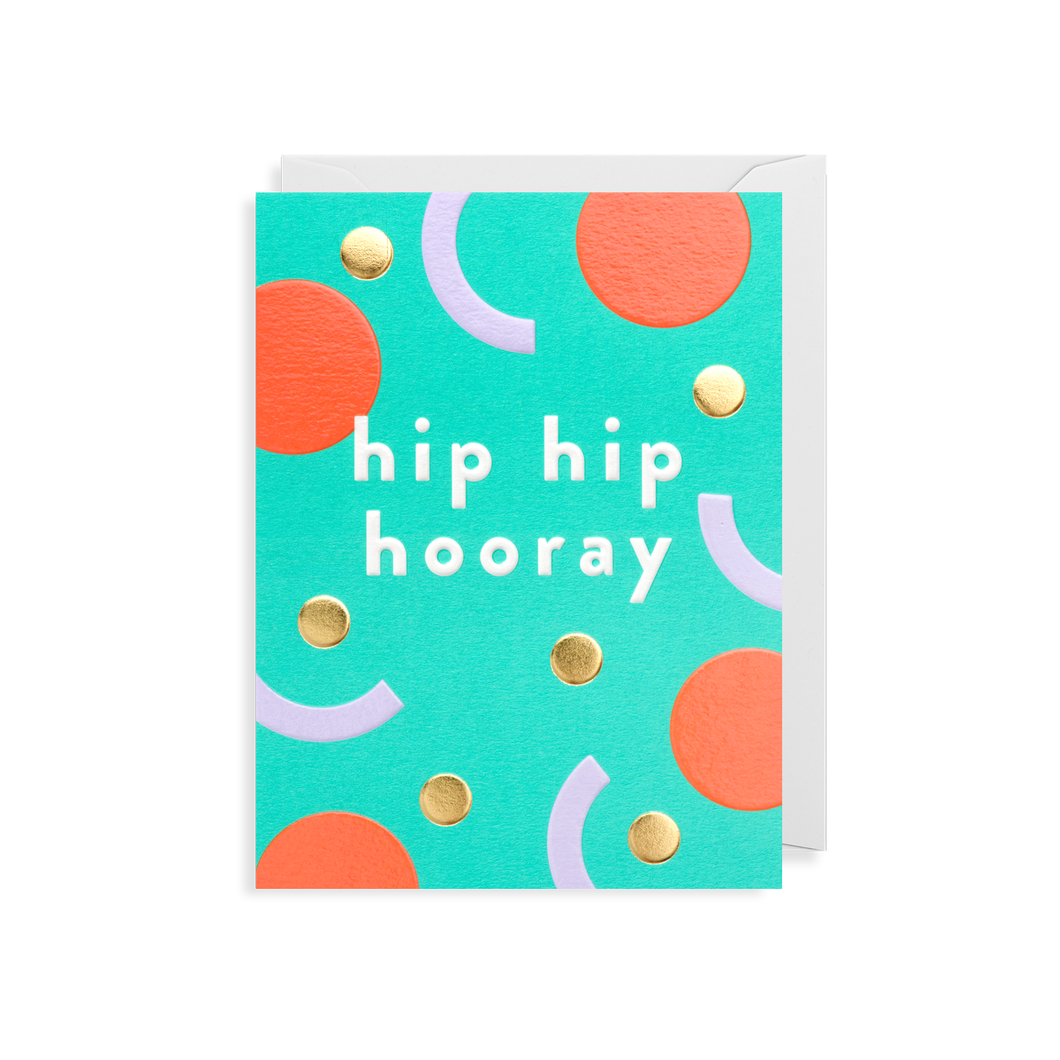 Hip Hip Hooray Mini Card