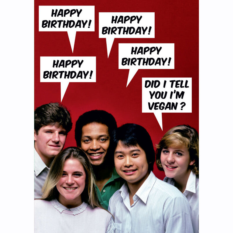 Happy Birthday Im Vegan