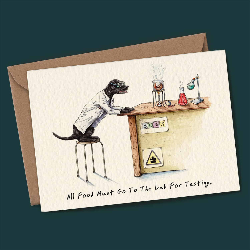 Lab Testing Blank Card