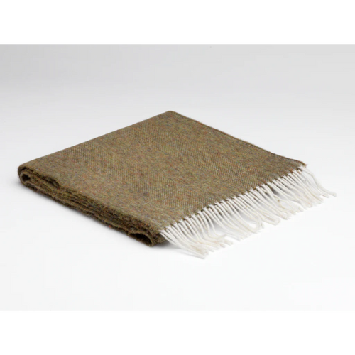 McNutt Merino Lambswool Scarf - Landscape Herringbone