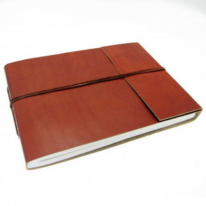 Fair Trade Leather Album from Paper High