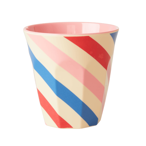 Candy Stripes Print Cup