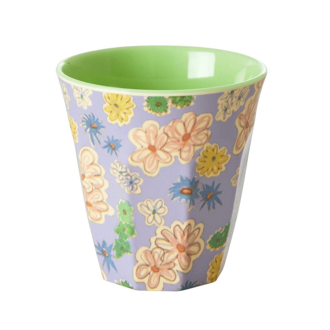 Flower Painting Print Cup