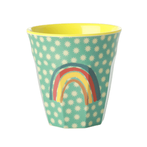 Rainbow & Stars Print Cup