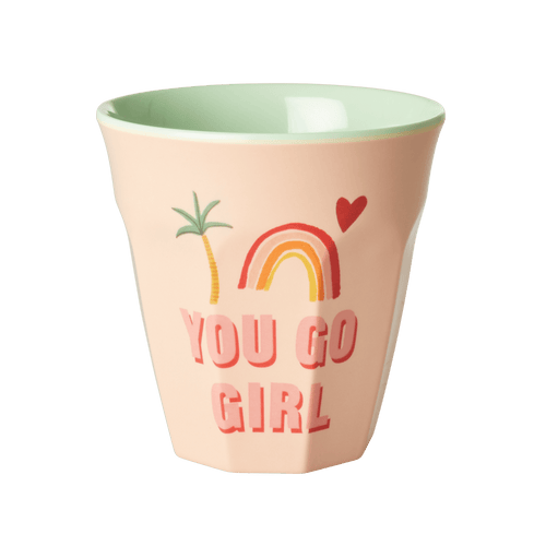 You Go Girl Print Cup
