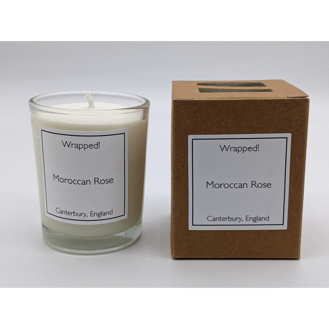 Moroccan Rose 9cl Vegetable Wax Candle
