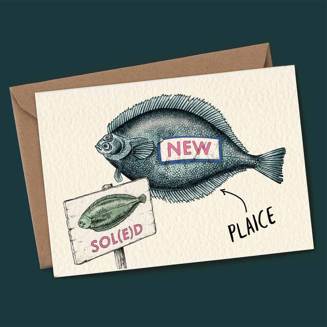 New Plaice Housewarming Card